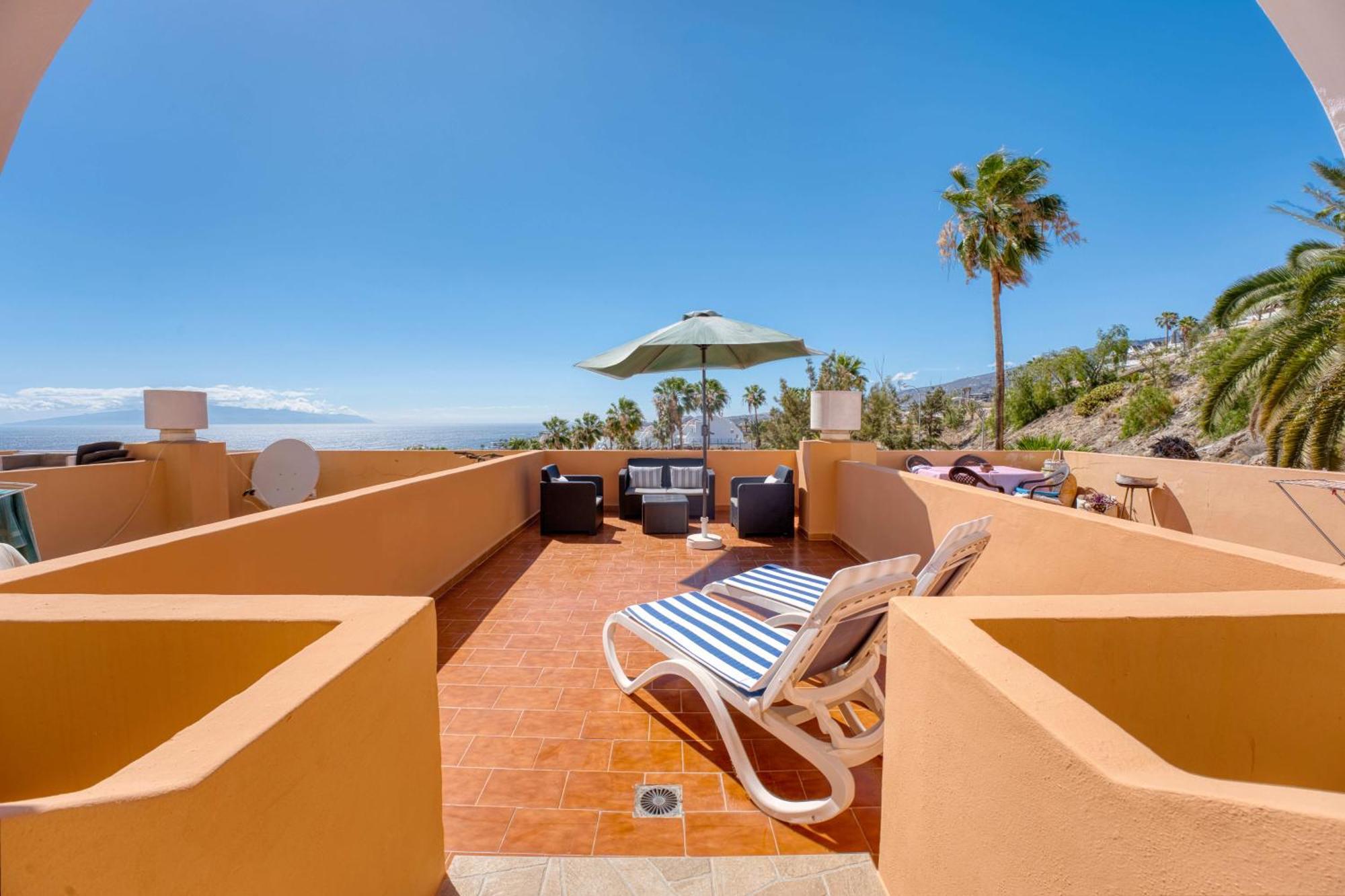 Estudio Con Terraza Y Vistas Espectaculares Ov302 Costa Adeje  Εξωτερικό φωτογραφία